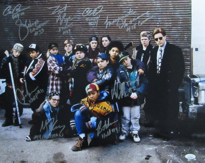 "The Mighty Ducks" Signed/Autographed By 9