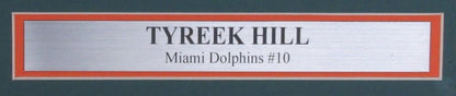 Tyreek Hill Signed 16X20 Photo Miami Dolphins Framed Beckett 187201