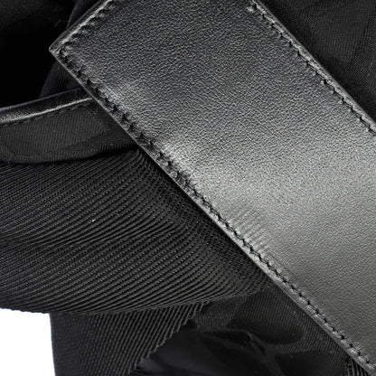 Valentino Garavani Double Buckle Backpack Toile Iconograph Nylon