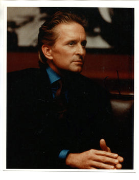 Michael Douglas Autographed 8X10 Celebrity Photo