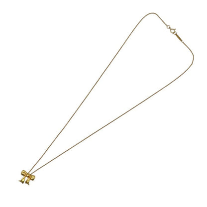 Tiffany & Co. Ribbon Necklace K18Yg