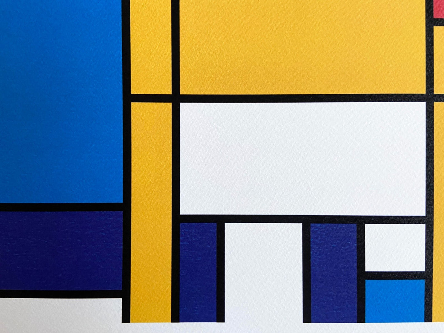 Piet Mondrian Lithograph Yale 1979 Numbered Published 250 Ex