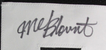 Mel Blount Hof Autographed Black Custom Football