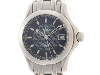 Omega Seamaster Jacques Mayol 1997 Le Ed. Of 1000 Pcs 2580.80 Blue Quartz