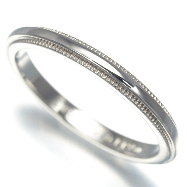 Tiffany&Co. Ring Together Milgrain 2Mm Us4 950 Platinum