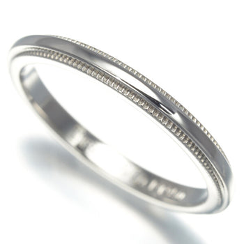 Tiffany&Co. Ring Together Milgrain 2Mm Us4 950 Platinum