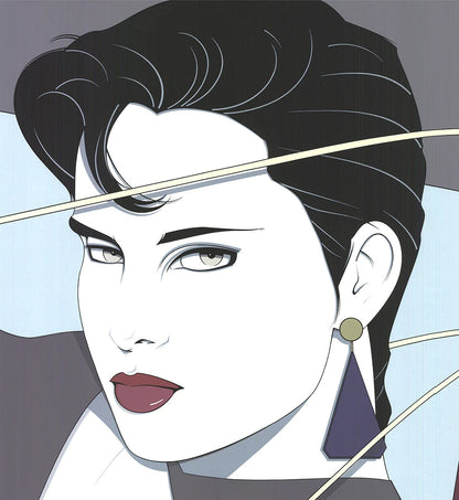 Patrick Nagel Commemorative #11 " Serigraph Contemporary