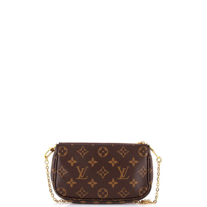 Louis Vuitton Multi Pochette Accessoires Pouch Monogram Canvas Small