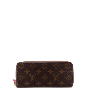 Louis Vuitton Clemence Wallet Monogram Canvas