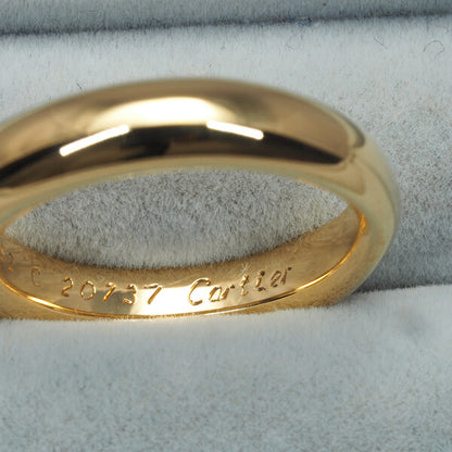 Cartier Ring Sapphire Ellipse Eu52 18K 750 Yellow Gold