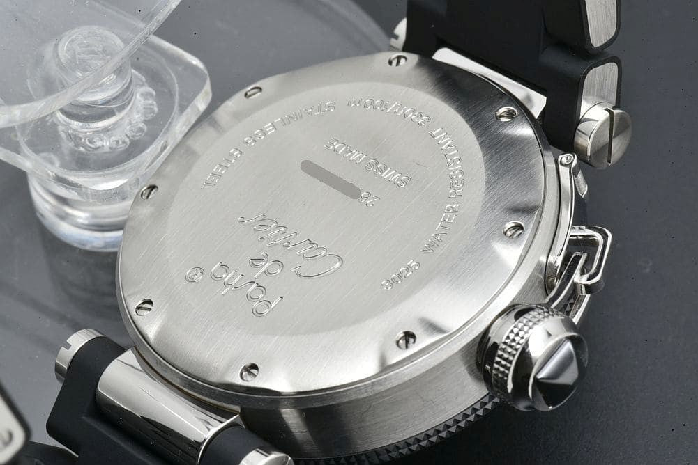 Cartier Pasha Sea-Timer 33Mm Boys W3140003 3025