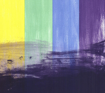 Ross Bleckner Gay Flag Signed " Serigraph Pop Art