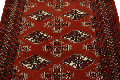 3X5 Ft Handmade Vintage Tribal Design Area Rug