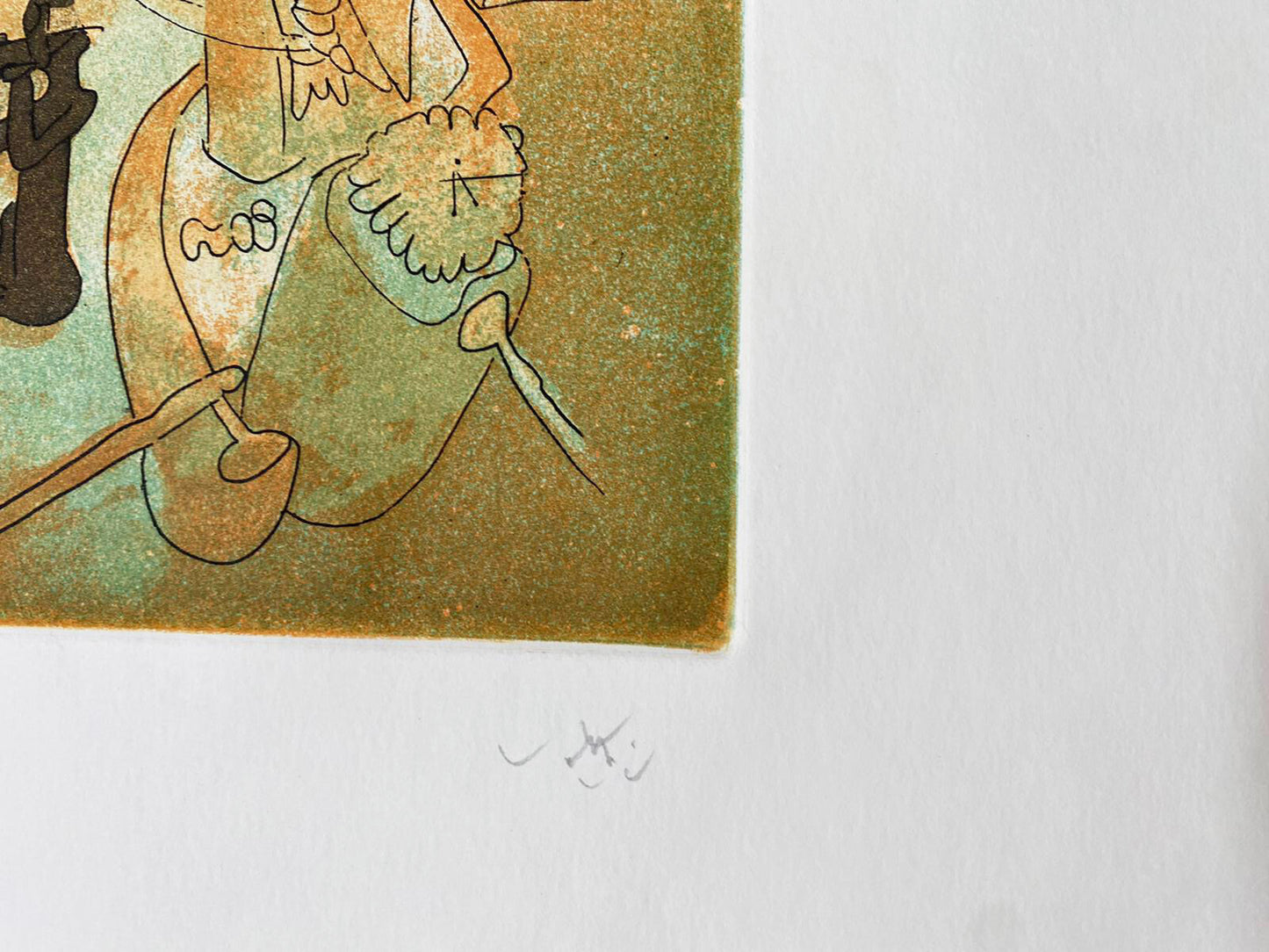 Roberto Sebastian Matta, Etching, Hand-Signed Numbered In Pencil