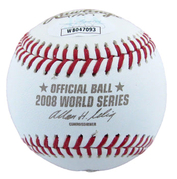 Carlos Ruiz/Brad Lidge Phillies Signed 2008 World