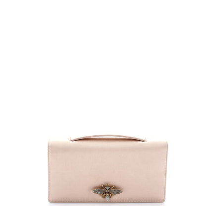 Christian Dior Bee Clutch Leather