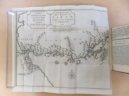Histoire Naturelle De L'Empire Du Japon By Kaempfer, 1732 French Full Leather
