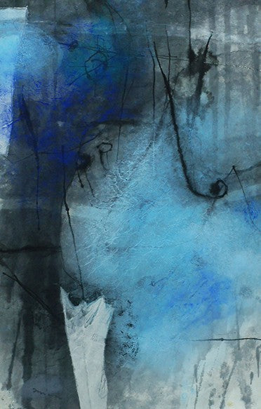 Mixed media painting exhibit miwa nishimura itabashi art museum 1995 part