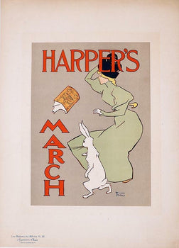 Maitres De L'Affiche Original Vintage Poster Harpers By Penfield 1896