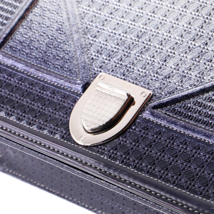 Christian Dior Diorama Flap Bag Cannage Embossed Calfskin Medium