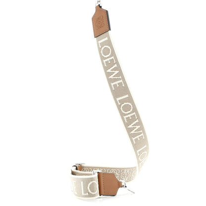 Loewe Anagram Shoulder Strap Jacquard With Leather