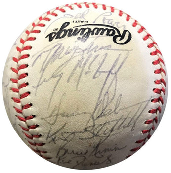 1987 Cincinnati Reds Team Signed Official National League Baseball