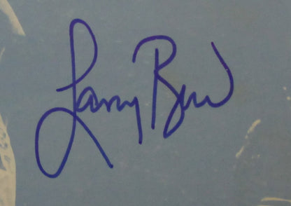 Larry Bird Signed "The New State Bird" Indiana