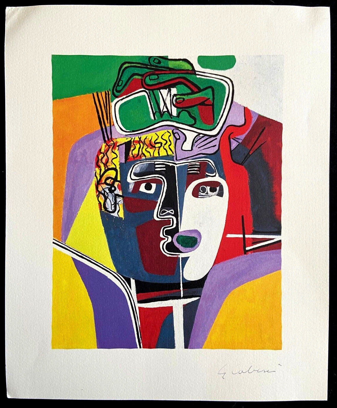 Le Corbusier Lithograph Mourlot Coa Numbered Published Signature