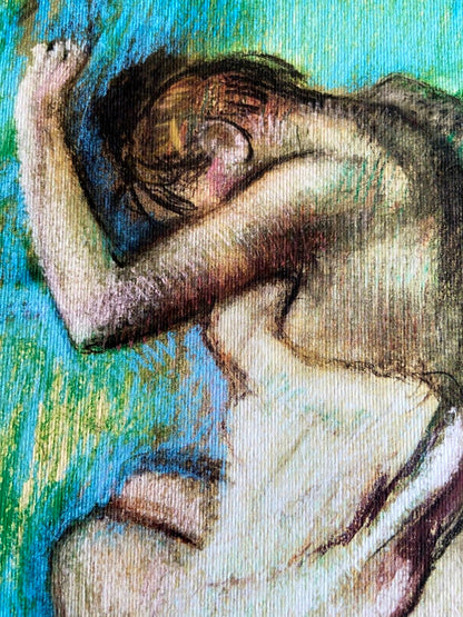 Edgar Degas Lithograph Coa Signed Op Numbered Stamp