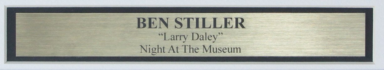 Ben Stiller "Larry Daley" Signed/Autographed 8X10 Photo Framed Jsa 166676