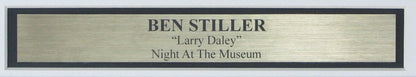 Ben Stiller "Larry Daley" Signed/Autographed 8X10 Photo Framed Jsa 166676