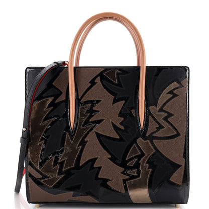 Christian Louboutin Paloma Tote Mixed Patchwork Leather Large