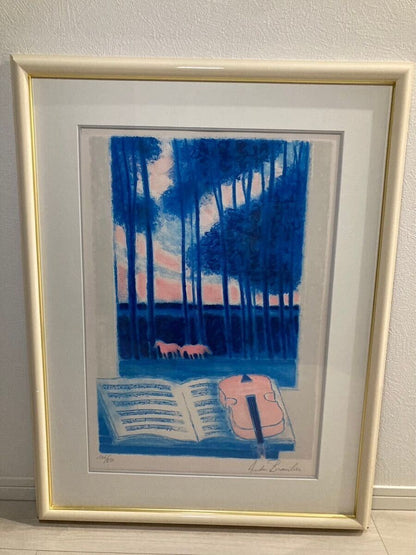 Andre Brasilier "Harmony At Dusk" Lithograph
