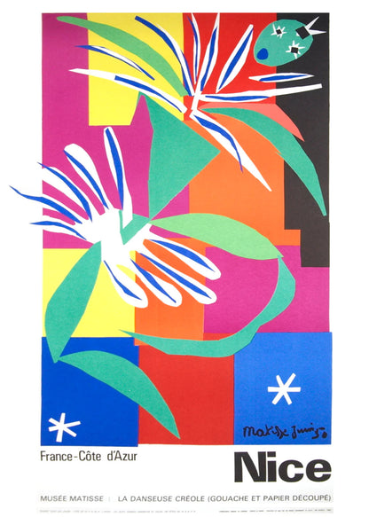 Henri Matisse La Danseuse Creole (Lithograph, 1965) - 39" x 24.5
