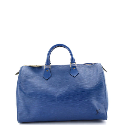 Louis Vuitton Speedy Handbag Epi Leather 35