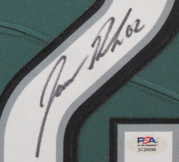 Jason Kelce Signed Football Jersey Philadelphia Eagles Framed Psa/Dna 200724
