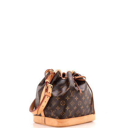 Louis Vuitton Petit Noe Nm Handbag Monogram Canvas