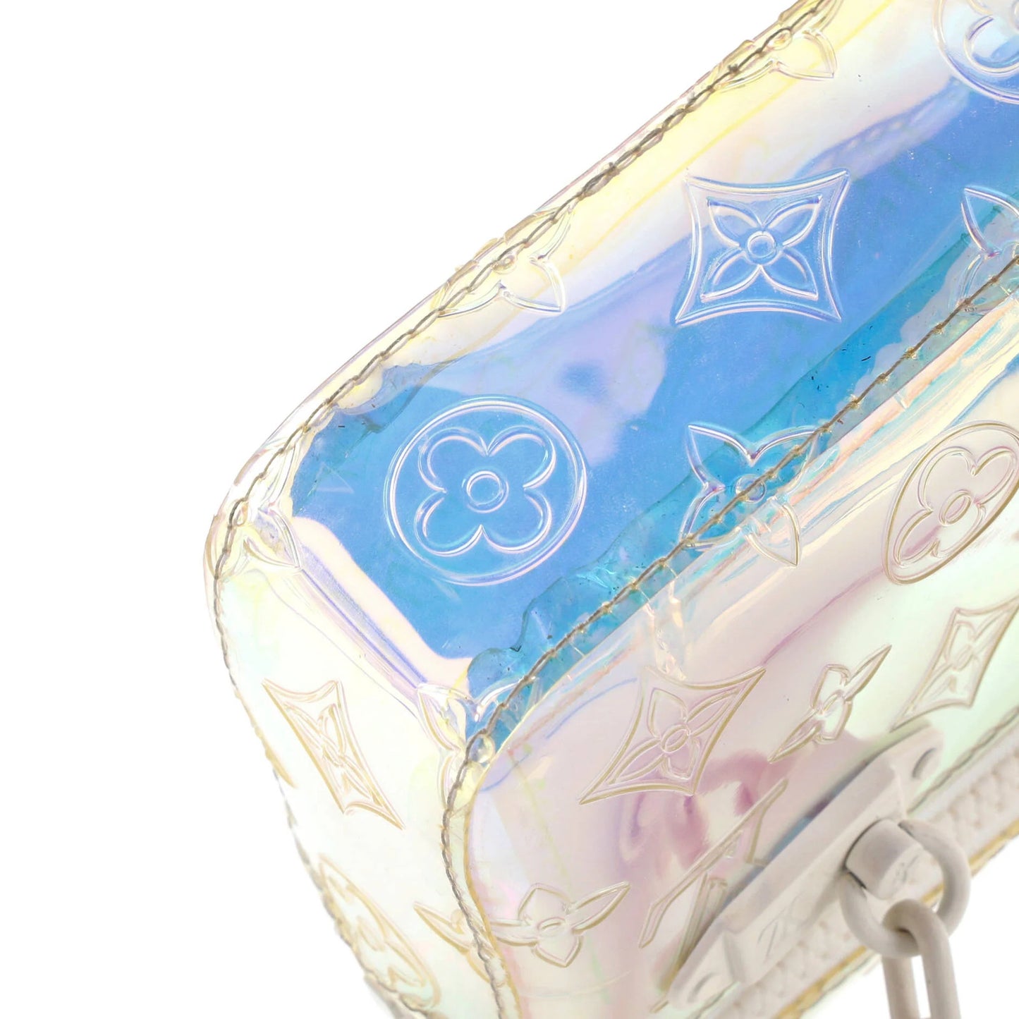 Louis Vuitton Pochette Volga Limited Edition Monogram Prism Pvc