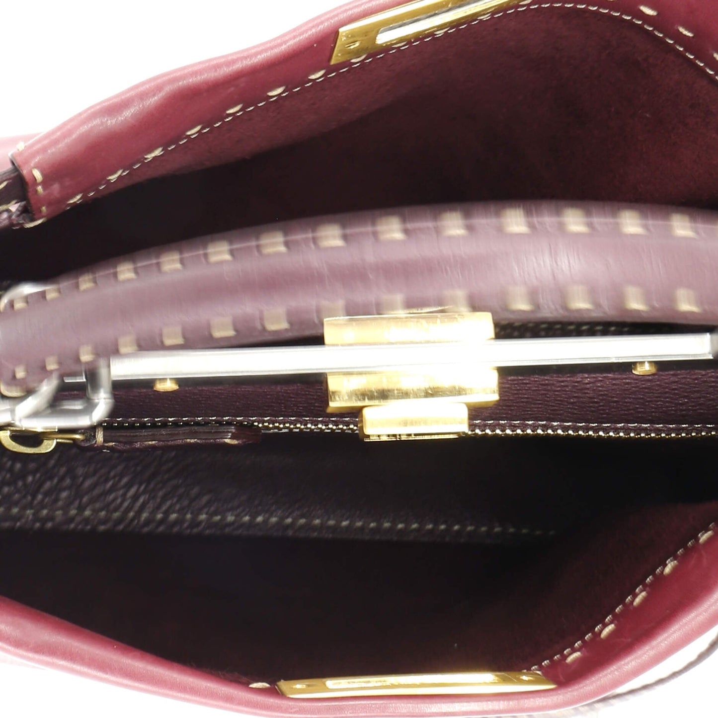 Fendi Selleria Peekaboo Bag Leather Medium