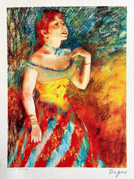 Edgar Degas, Signed Lithograph Coa, Numbered In Pencil Stamped #