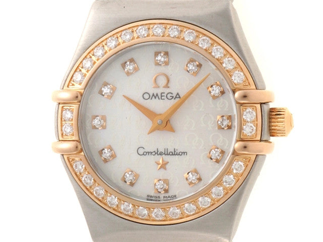 Omega Constellation Mini 12Pd 1360.75 Diamond Quartz