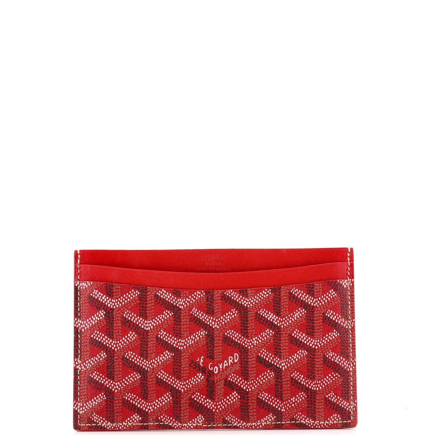 Goyard Saint Sulpice Card Holder Coated Canvas