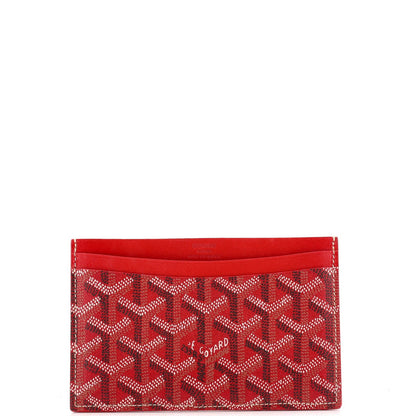 Goyard Saint Sulpice Card Holder Coated Canvas