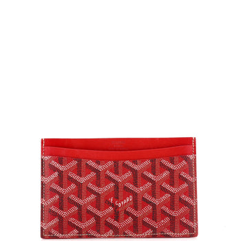 Goyard Saint Sulpice Card Holder Coated Canvas