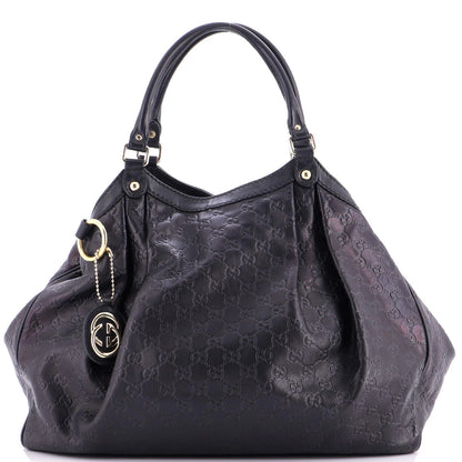 Gucci Sukey Tote Guccissima Leather Large