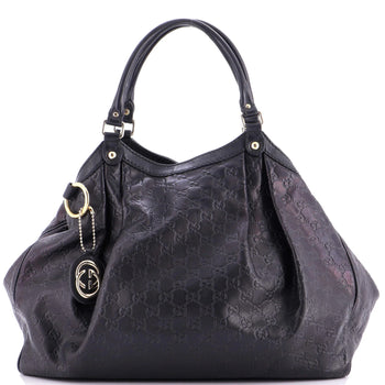 Gucci Sukey Tote Guccissima Leather Large