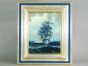 Fred Muller (Germany) Original Painting Oil On