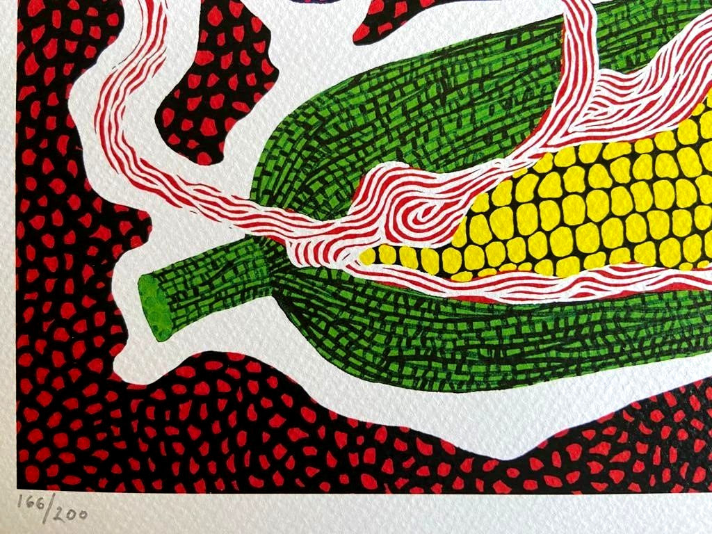 Yayoi Kusama Lithograph Mori Art Museum Coa Numbered Limited Edition