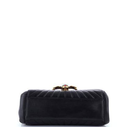 Gucci Queen Margaret Top Handle Bag Quilted Leather Medium