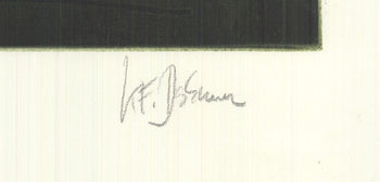 Karl Fred Dahmen Untitled Signed 